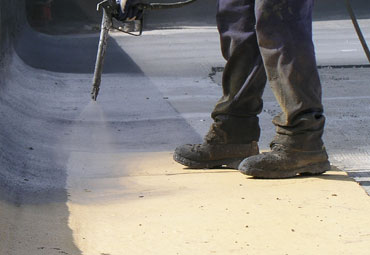 coating systems over Lafayette spray foam roof systems