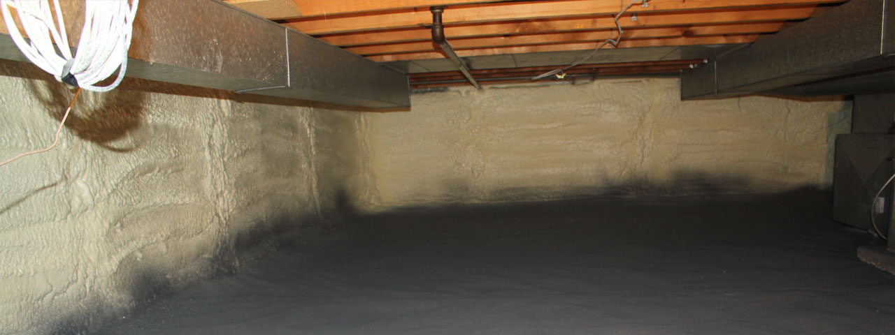 Lafayette spray foam insulation for crawl spaces